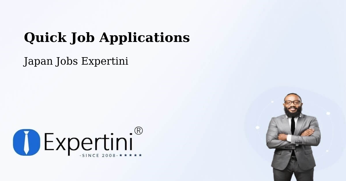 Quick Apply Feature – Minamibōsō Shi - Japan Jobs Expertini